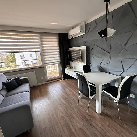 公寓 Komfort Mazurybase 奥斯特罗达